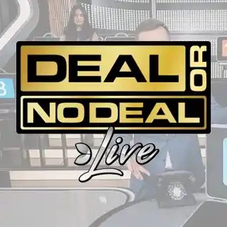 Live Dealer logo of Deal or No Deal Live from Evolution at Monster Casino