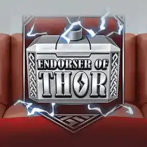 Official Crash Games logo: Endorser Of Thor by KA Gaming at Monster Casino