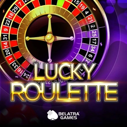Official Table Games logo: Lucky Roulette by Belatra Games at Monster Casino