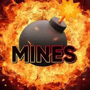 Mines logo – Crash Games by Turbo Games at Monster Casino
