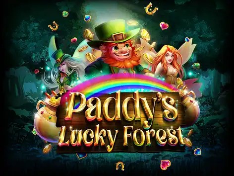 Paddy’s Lucky Forest slot logo by Jili Games at Monster Casino