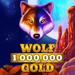 Official Slots logo: Wolf Gold 1,000,000 by Pragmatic Play at Monster Casino