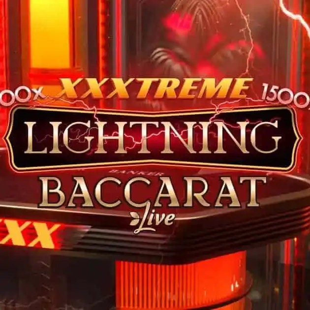 XXXtreme Lightning Baccarat game by Evolution – logo hosted on Monster Casino